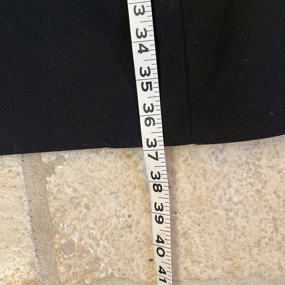 CINTAS  Lined Rain Coat Womens Black Midi Size 6T classic Minimalist Capsule - Picture 10 of 12